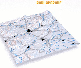 3d view of Poplar Grove