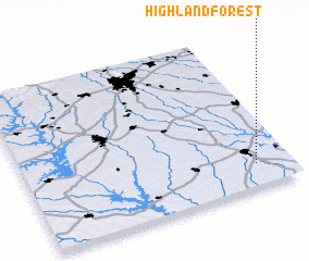 3d view of Highland Forest