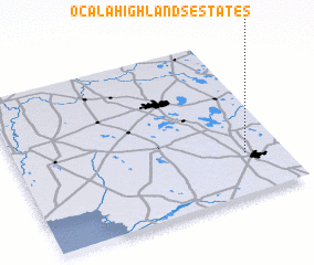 3d view of Ocala Highlands Estates