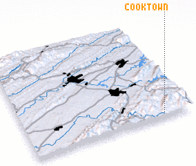 3d view of Cooktown