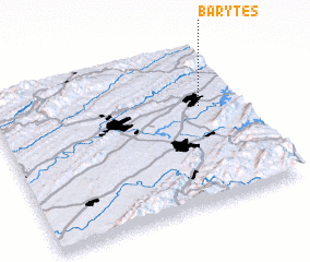 3d view of Barytes