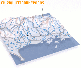 3d view of Chiriquicito Número Dos