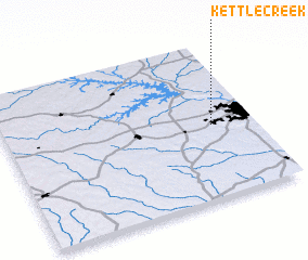 3d view of Kettle Creek