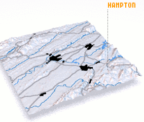 3d view of Hampton