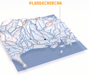 3d view of Plan de Chorcha