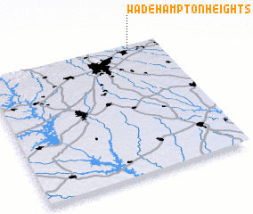 3d view of Wade Hampton Heights