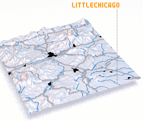 3d view of Little Chicago