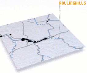 3d view of Rolling Hills