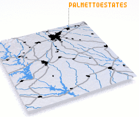 3d view of Palmetto Estates