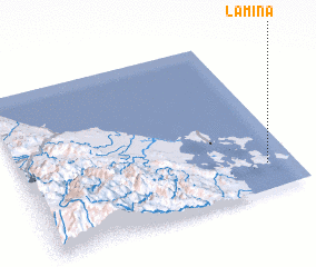 3d view of La Mina