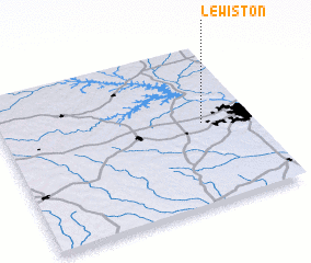 3d view of Lewiston