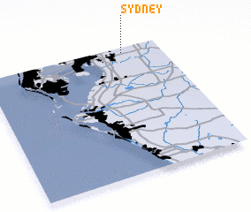 3d view of Sydney