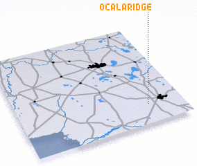 3d view of Ocala Ridge