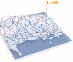 3d view of El Higo