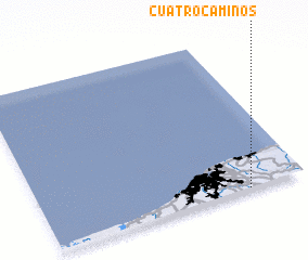 3d view of Cuatro Caminos