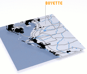 3d view of Boyette