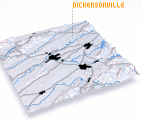 3d view of Dickensonville