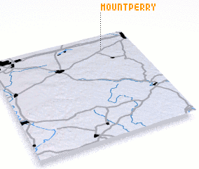 3d view of Mount Perry