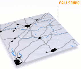 3d view of Fallsburg