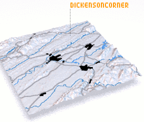 3d view of Dickenson Corner