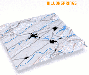 3d view of Willow Springs