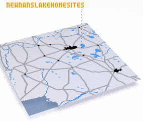 3d view of Newnans Lake Homesites