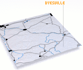 3d view of Dyesville