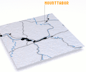 3d view of Mount Tabor