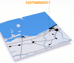 3d view of South Amherst