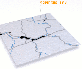 3d view of Spring Valley