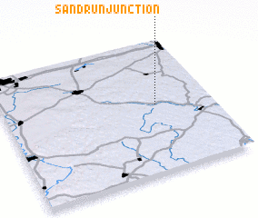 3d view of Sand Run Junction