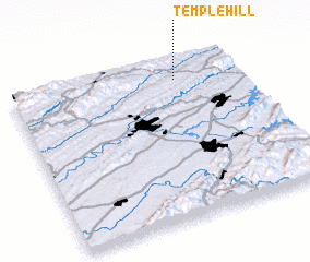 3d view of Temple Hill