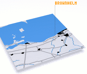 3d view of Brownhelm