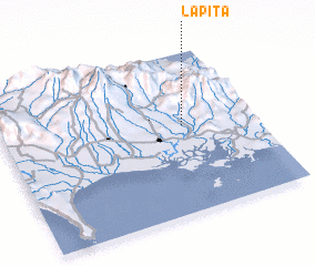 3d view of La Pita