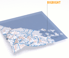 3d view of Big Bight