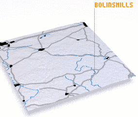 3d view of Bolins Mills