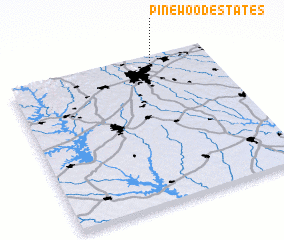 3d view of Pinewood Estates