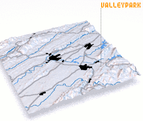 3d view of Valley Park