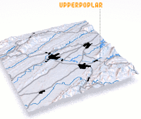 3d view of Upper Poplar