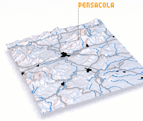 3d view of Pensacola