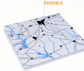 3d view of Rosedale