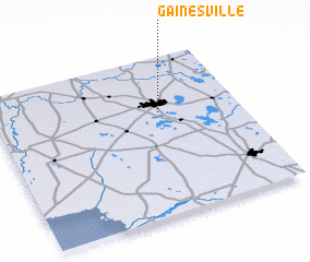 3d view of Gainesville