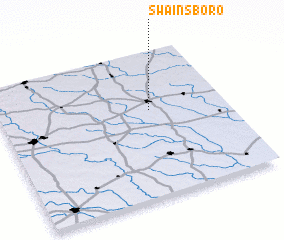 3d view of Swainsboro