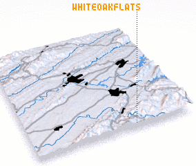 3d view of Whiteoak Flats