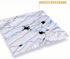 3d view of Gross Crossroad