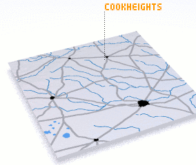 3d view of Cook Heights