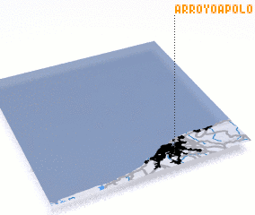 3d view of Arroyo Apolo