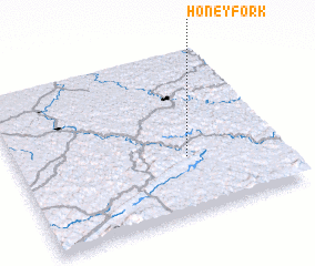 3d view of Honey Fork