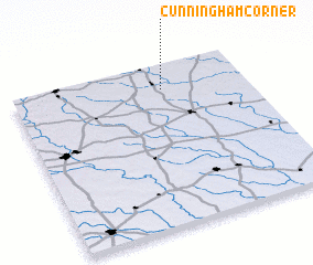 3d view of Cunningham Corner