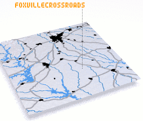 3d view of Foxville Crossroads